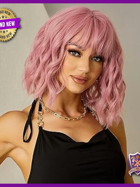 Short Bob Human Hair Wig, Heat Resistant, Tangle-Free for Cosplay & Daily Use main image 4